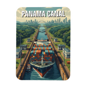 Magnet Flexible Panama Canal Travel