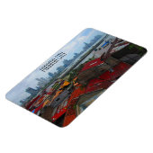 Magnet Flexible panama ville contrastes (Côté Gauche)