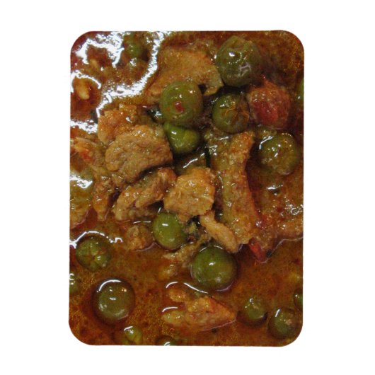 Magnet Flexible Panang Thai Curry [พ ะ แ น ง] ... Thaïlande (Vertical)