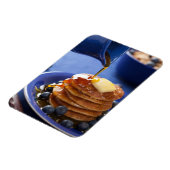 Magnet Flexible Pancakes au sirop et aux bleuets (Côté Gauche)