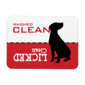 Magnet Flexible Pancarte aimantée pour lave-vaisselle Pointer, Lab (Horizontal)