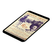 Magnet Flexible Pancho Villa Mexican General Cowboy Outlaw (Côté Gauche)