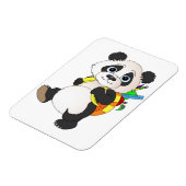 Magnet Flexible Panda Bear avec sac à dos (Côté Gauche)