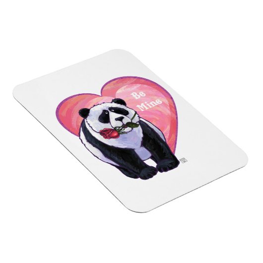 Magnet Flexible Panda Bear Saint Valentin (Côté Droit)