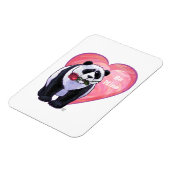 Magnet Flexible Panda Bear Saint Valentin (Côté Gauche)