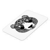 Magnet Flexible Panda inspiré (Côté Gauche)