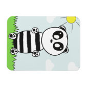 Magnet Flexible Panda Kids  (Horizontal)
