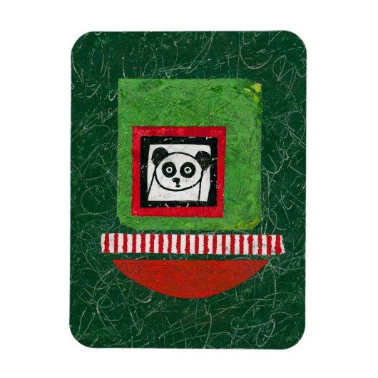 Magnet Flexible Panda Réfrigérateur non préparé (Vertical)