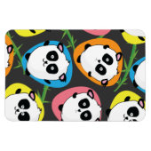 Magnet Flexible Pandas effrontés (Horizontal)