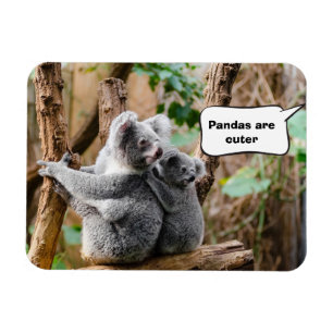 Magnet Flexible Pandas ou koala - qui sont plus mignons ?