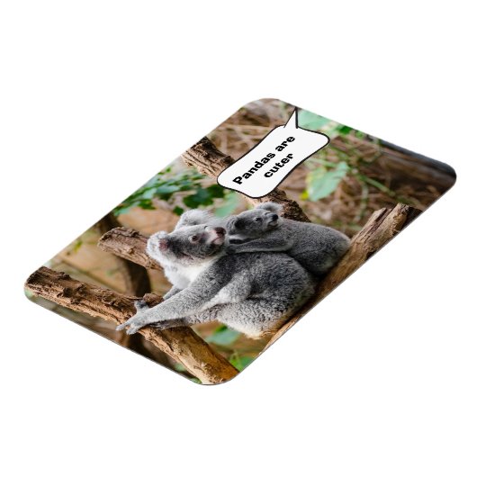 Magnet Flexible Pandas ou Koalas - Qui sont plus mignons ? (Côté Gauche)