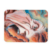 Magnet Flexible Panic Waves peinture à l'huile (Horizontal)