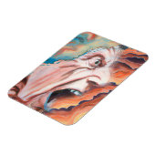 Magnet Flexible Panic Waves peinture à l'huile (Côté Gauche)