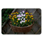 Magnet Flexible Panier avec Violas (Horizontal)