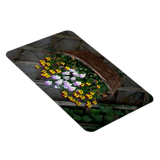 Magnet Flexible Panier avec Violas (Côté Droit)