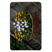 Magnet Flexible Panier avec Violas (Vertical)