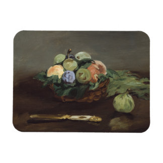 Magnet Flexible Panier de fruits d'Edouard Manet
