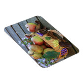 Magnet Flexible Panier de récolte abondant de délicieuses pommes (Côté Droit)