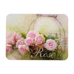 Magnet Flexible Panier de rose de rose