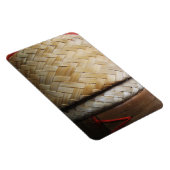 Magnet Flexible Panier en bambou de riz Kratip Thai Lao Isan (Côté Droit)