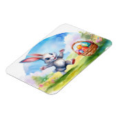 Magnet Flexible Panier lapin et oeufs de Pâques (Côté Gauche)
