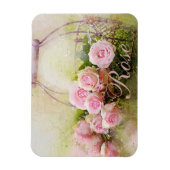 Magnet Flexible Panier rose (Vertical)