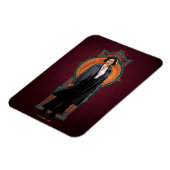 Magnet Flexible Panneau Art déco PORTENTINA GOLDSTEIN™ (Côté Gauche)