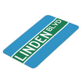 Magnet Flexible Panneau Boulevard Linden (Côté Gauche)