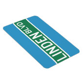 Magnet Flexible Panneau Boulevard Linden (Côté Droit)