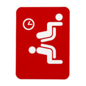Magnet Flexible Panneau d'attente long (Vertical)