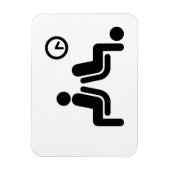 Magnet Flexible Panneau d'attente long (Vertical)