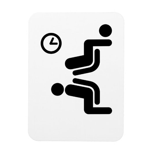 Magnet Flexible Panneau d'attente long (Vertical)