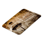 Magnet Flexible Panneau de café Sepia, Paris, France (Côté Gauche)