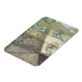Magnet Flexible Panneau de jardin avec Feuilles, fleurs et herbe (Côté Gauche)