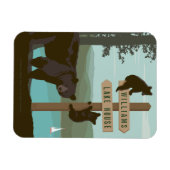 Magnet Flexible Panneau de l'ours (Horizontal)