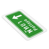 Magnet Flexible Panneau de signalisation routière Pattaya ⚠ Thaïla (Côté Droit)