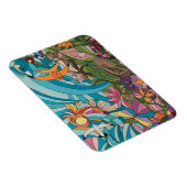 Magnet Flexible Panneau décoratif vie tropicale (Côté Droit)