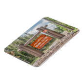 Magnet Flexible Panneau d'entrée du parc national Grand Teton (Côté Gauche)