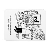 Magnet Flexible Panneau du centre de jardinage (Horizontal)