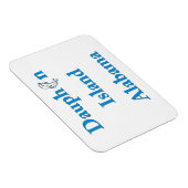 Magnet Flexible Panneau magnétique de l'île de Dauphin (Côté Droit)