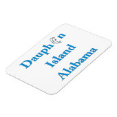 Magnet Flexible Panneau magnétique de l'île de Dauphin (Côté Gauche)