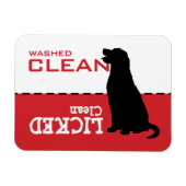 Magnet Flexible Panneau magnétique du lave-vaisselle Golden Retrie (Horizontal)