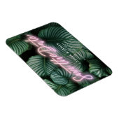 Magnet Flexible Panneau rose néon moderne Tropical Enregistrer la  (Côté Droit)