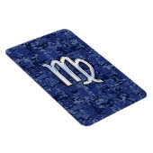 Magnet Flexible Panneau Virgo Zodiac sur Camouflage numérique bleu (Côté Droit)