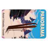 Magnet Flexible Panorama Canada affiche de voyage (Horizontal)