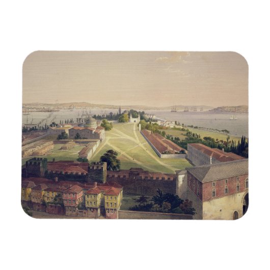 Magnet Flexible Panorama de Constantinople, plaque 22 de 'Aya Sof (Horizontal)
