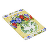 Magnet Flexible Pansies - nasturtiums 2013 (Côté Droit)