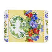 Magnet Flexible Pansies - nasturtiums 2013 (Horizontal)