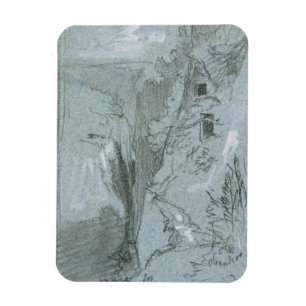 Magnet Flexible Pantalica, de 'Vues sur la Sicile (craie & gouache