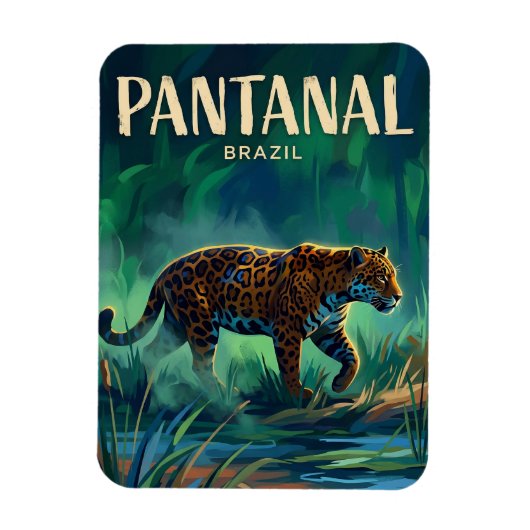 Magnet Flexible Pantanal Brésil (Vertical)